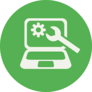 mds-symbol2 Dator med verktyg och inställningar