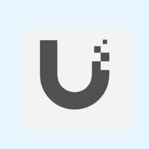 Logotyp med stiliserat U